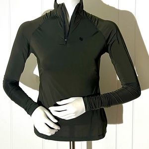 G/Fore Women’s Ruched 1/4 Zip Pullover NWT
